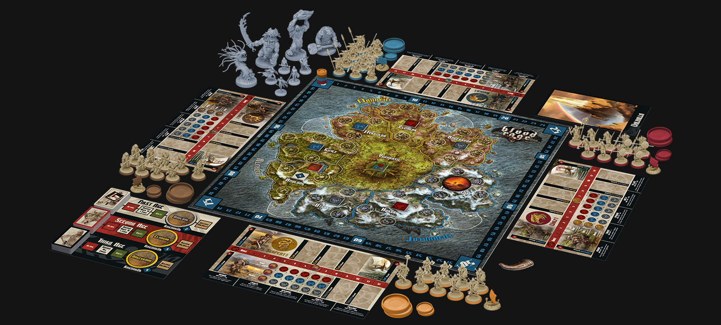 Blood Rage Core Game Box